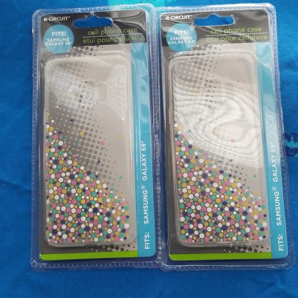 🌲Samsung Galaxy S9 Confetti Cell Case - Picture 2 of 10